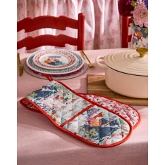 Cath Kidston Christmas Journey Double Oven Gloves Cath Kidston Christmas Journey Double Oven Gloves