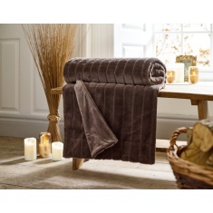 Deyongs Deyongs Hockley Throw 150x200cm - Mocha