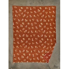 Deyongs Snuggle Touch Toadstool Throw 140x180cm - Rust