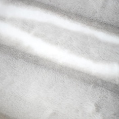 Catherine Lansfield Faux Fur Throw 130x170cm - Flint