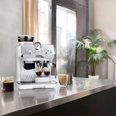 Delonghi EC9155.WH La Specialista Arte Bean To Cup Manual Coffee Machine - White