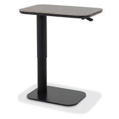 Sully Sintered Stone Gas Lift Adjustable Sofa Table - Grey