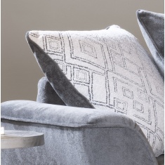 Taylor Pillow Back 3 Seater Sofa in Fabric