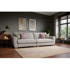 Harper Extra Large 4 Seater Sofa in Fabric