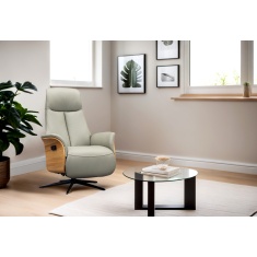 G Plan Kalmar Power Recliner Chair with Headrest in Fabric