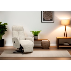 G Plan Odense Elevate Chair with Headrest in Fabric
