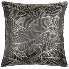Wylder Seymour 50cm Filled Cushion - Black