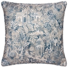 Wylder Bengal 50cm Filled Cushion - Wedgewood
