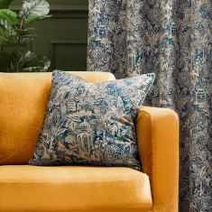 Wylder Bengal 50cm Filled Cushion - Wedgewood