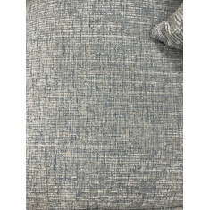 Parker Knoll Rowan Large 2 Seater Sofa in Mamas Sky Fabric With Vintage Oak Tapered Legs