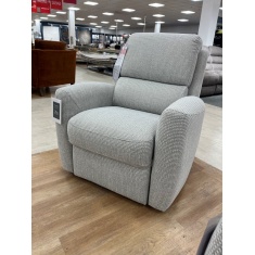 G Plan Hamilton Chair in Sahara Silver Fabric