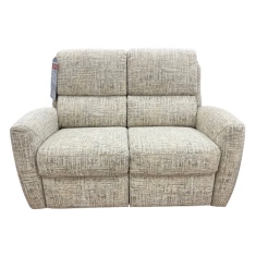 G Plan Hamilton 2 Seater Sofa in Aaron Patchwork Honey Fabric