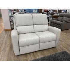 G Plan Hamilton 2 Seater Sofa in Regent Chalk Leather