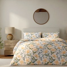 Vantona Garden Lilies Duvet Set - Yellow