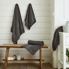 Deyongs Northmoor 100% Cotton Towels - Charcoal
