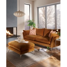 Bennie Extra Large Sofa in Fabric