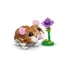 LEGO Creator 31376 3-in-1 Cute Hamster with a Flower