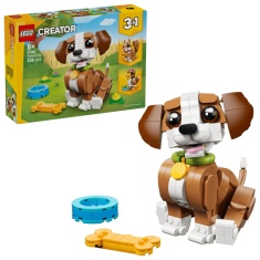 LEGO Creator 31382 3-in-1 Cute Animals: Playful Puppy Dog