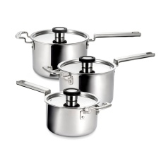 Robert Welch 316 Series Cookware 3 Piece Saucepan Set