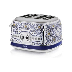 Ariete AR1562 4 Slice Capri Design Toaster - Blue Ariete AR1562 4 Slice Capri Design Toaster - Blue