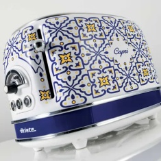 Ariete AR5512 2 Slice Capri Design Toaster - Blue
