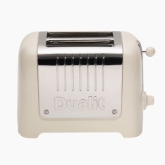 Dualit 26263 Lite 2 Slice Toaster - Canvas White