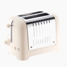 Dualit 26263 Lite 2 Slice Toaster - Canvas White