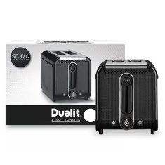 Dualit 26410 Studio 2 Slice Toaster - Black
