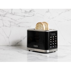 Haden 212948 Touch Screen 2 Slice Toaster - Black