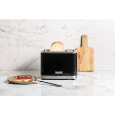 Haden 212948 Touch Screen 2 Slice Toaster - Black