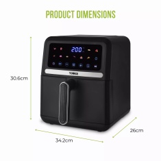 Tower T17186 Vortx Digital Air Fryer 5L - Black