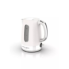 Laura Ashley VQSBPKK433BLACWUK 1.7L Jug Kettle - Cotton White