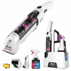 Shark HX100UKT StainForce Cordless Stain-Destroying Spot Cleaner - White Shark HX100UKT StainForce Cordless Stain-Destroying Spot Cleaner - White