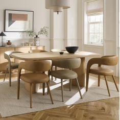 Louisiana 6-8 Seater Dining Table - Oak