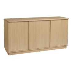 Louisiana 3 Door Large Sideboard - Oak