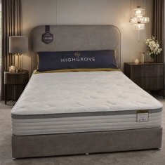 Highgrove Euston 1500 Mattress & Divan Set With Headboard