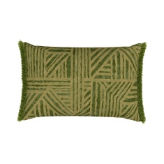 Harlequin Crater Cushion 60x40cm - Jade Harlequin Crater Cushion 60x40cm - Jade