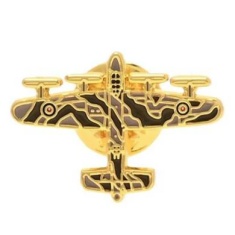 RAF Enamel Pin Lancaster