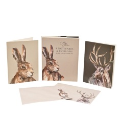 Meg Hawkins Note Cards Hare