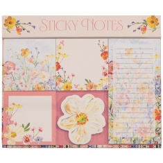 Partisan Saffron Magnetic Sticky Notes