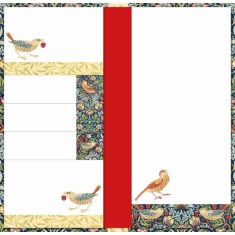 Gifted William Morris Strawberry Thief Pocket Sticky Notes