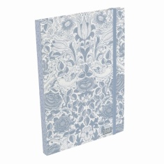 Gifted William Morris Willow & Rose A A5 Notebook
