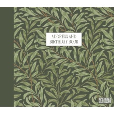 Gifted William Morris Willow & Rose Address & Birthday Book