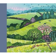 Gifted Country Stroll Address & Birthday Book