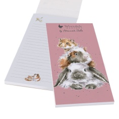 Wrendale 'Piggy in the Middle' Rabbit Shopping Pad
