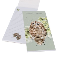 Wrendale Owl Shopping Pad Treetops
