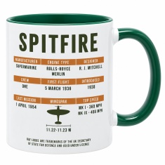 RAF Printed Mug Spitfire