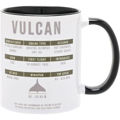 RAF Printed Mug Vulcan