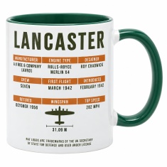 RAF Printed Mug Lancaster