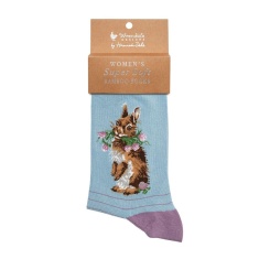 Wrendale Rabbit Sock Head Clover Heels